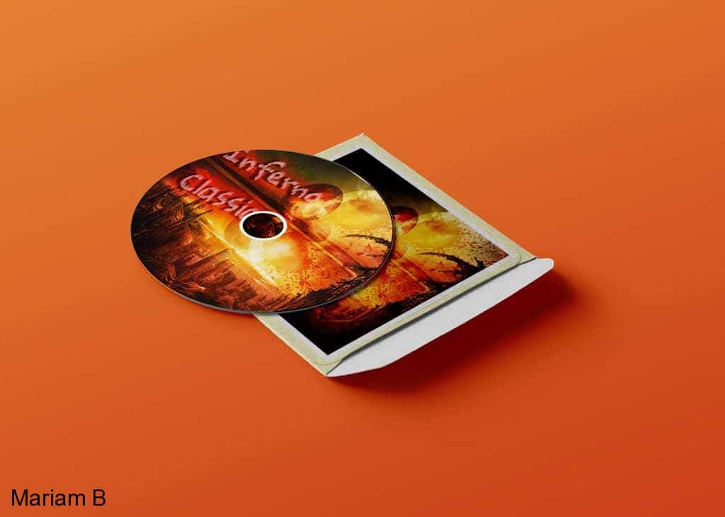 Branding Design Portfolio 14 Mariam Cheaitou Bazzi Branding Design Portfolio Creative CD and DVD packaging design mockup from the MB Graphic Design portfolio in Windsor, Ontario.