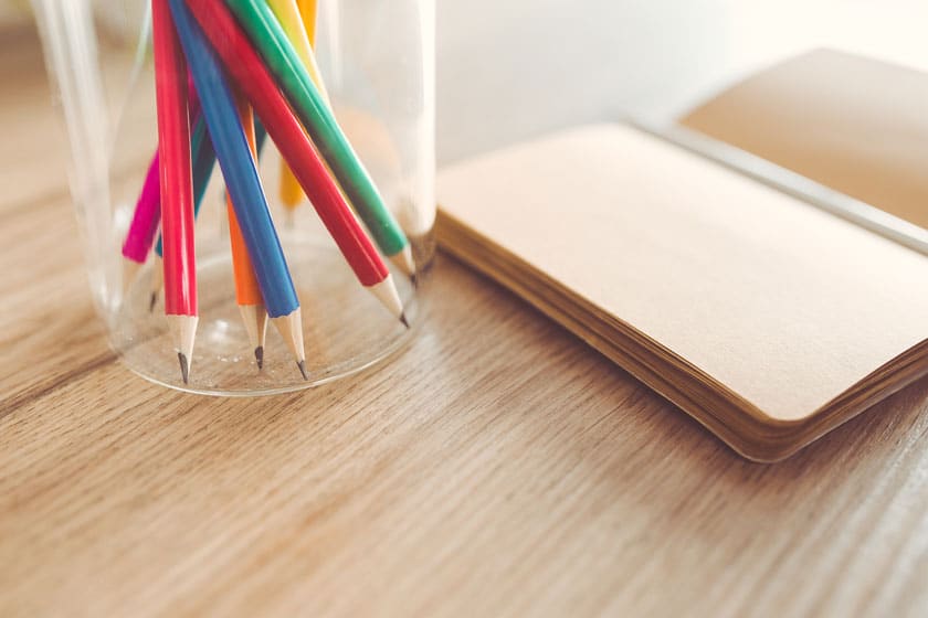 Challenges Women Face Today 1 Mariam Cheaitou Bazzi Establishment desk with pencils.