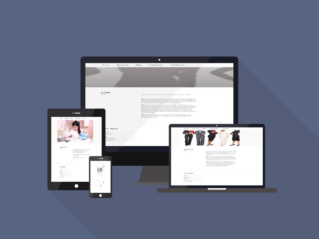 Web & Print Design Portfolio 1 Mariam Cheaitou Bazzi Web & Print Design Portfolio Responsive website design shown across desktop, laptop, tablet and mobile devices from the MB Graphic & Photography Design portfolio.